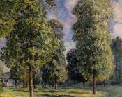 阿尔弗莱德 西斯莱 : Landscape at Sevres